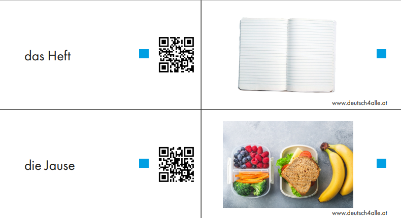Schule Zuordnen Alphabetisierung Deutsch als Zweitsprache