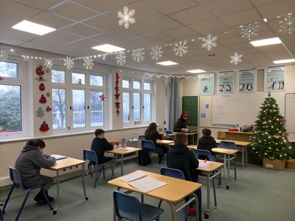 Mathematikaufgaben auch im Dezember