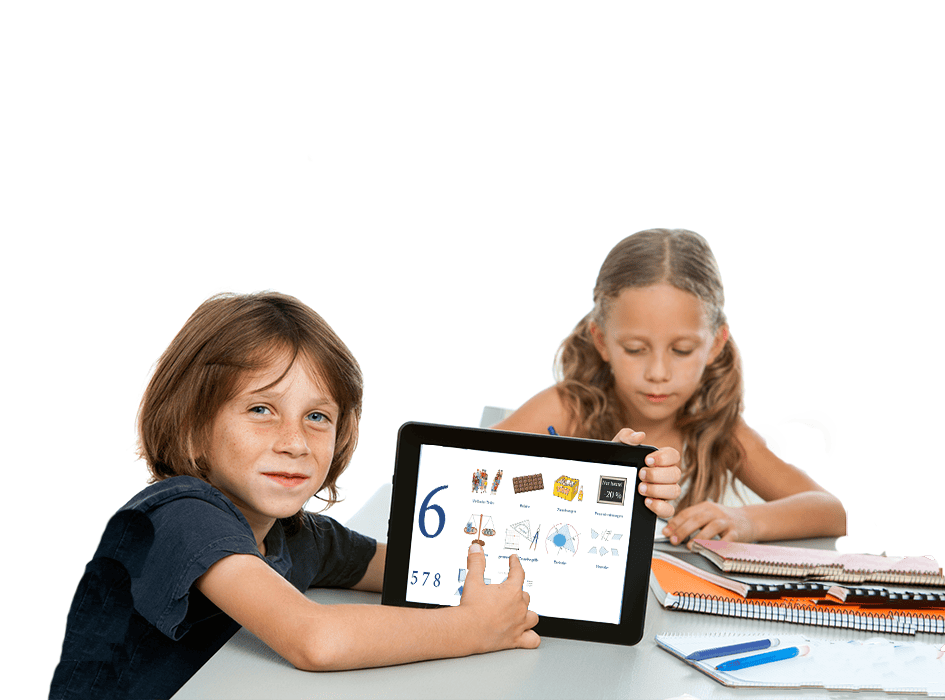 Lernapp mathe4alle im Unterricht Marktplatz