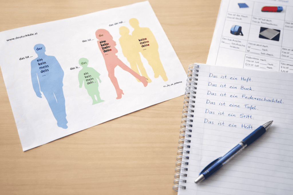familiengrammatik deutsch4alle statt Lückentexte