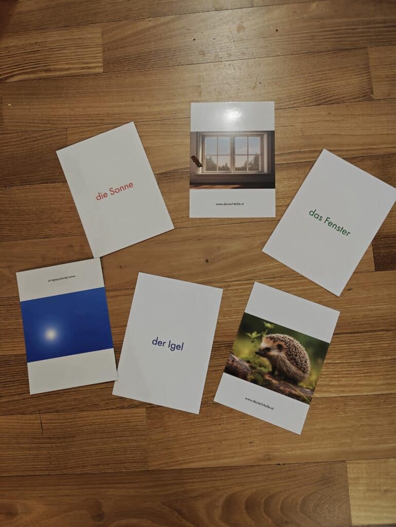 Wortschatzarbeit Zuordnen