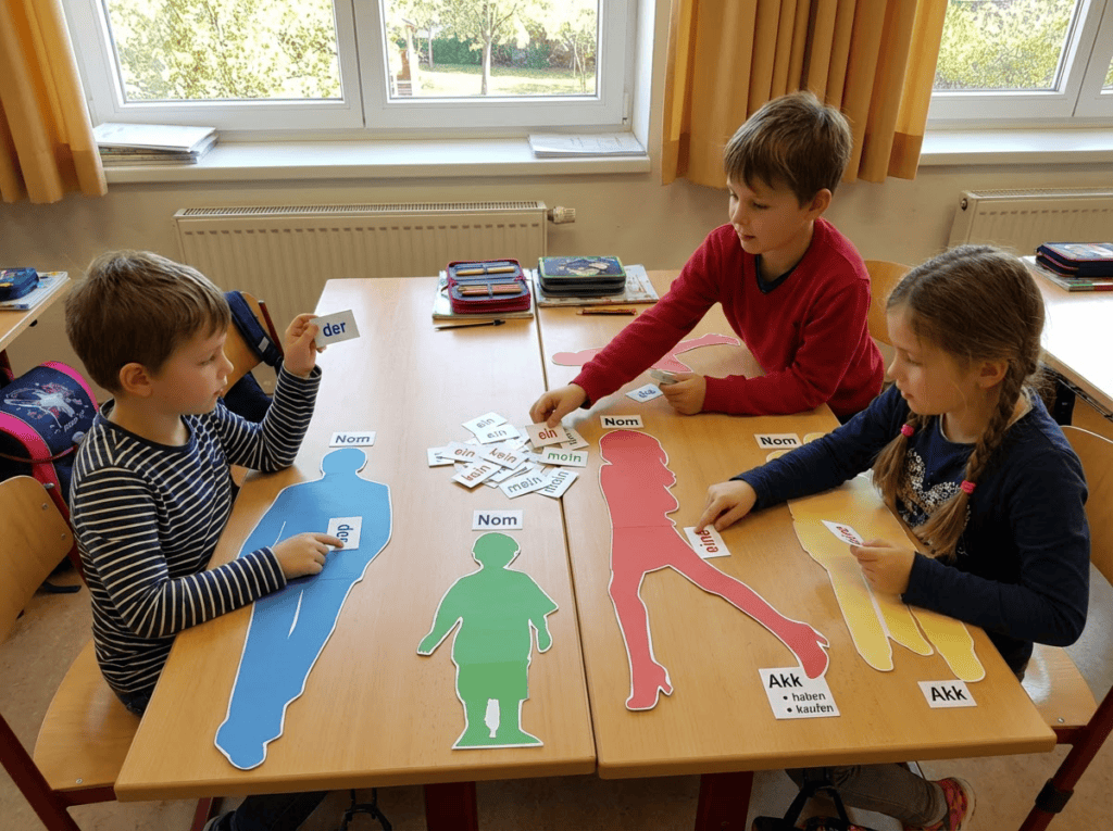Deutsch4alle Familiengrammatik im Einsatz